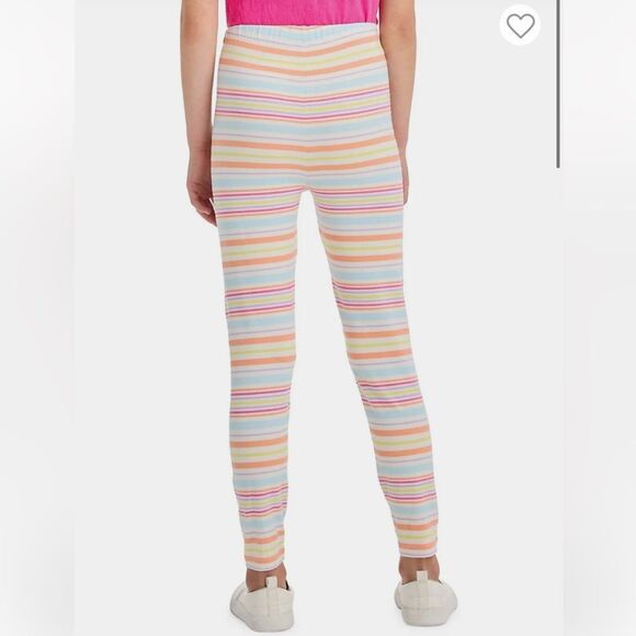 NWT Cat & Jack Size Medium (8) Striped Girl’s Leggings - Picture 3 of 6